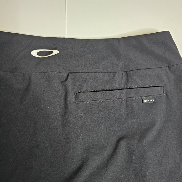 Oakley Womens XL Black Balata Golf Skort Skirt Lined Stretch Pull On Tennis - Picture 10 of 15